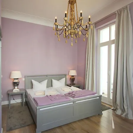 Apartmán Strandeck Fewo2 - Strandnah, Meerblick, Balkon Binz